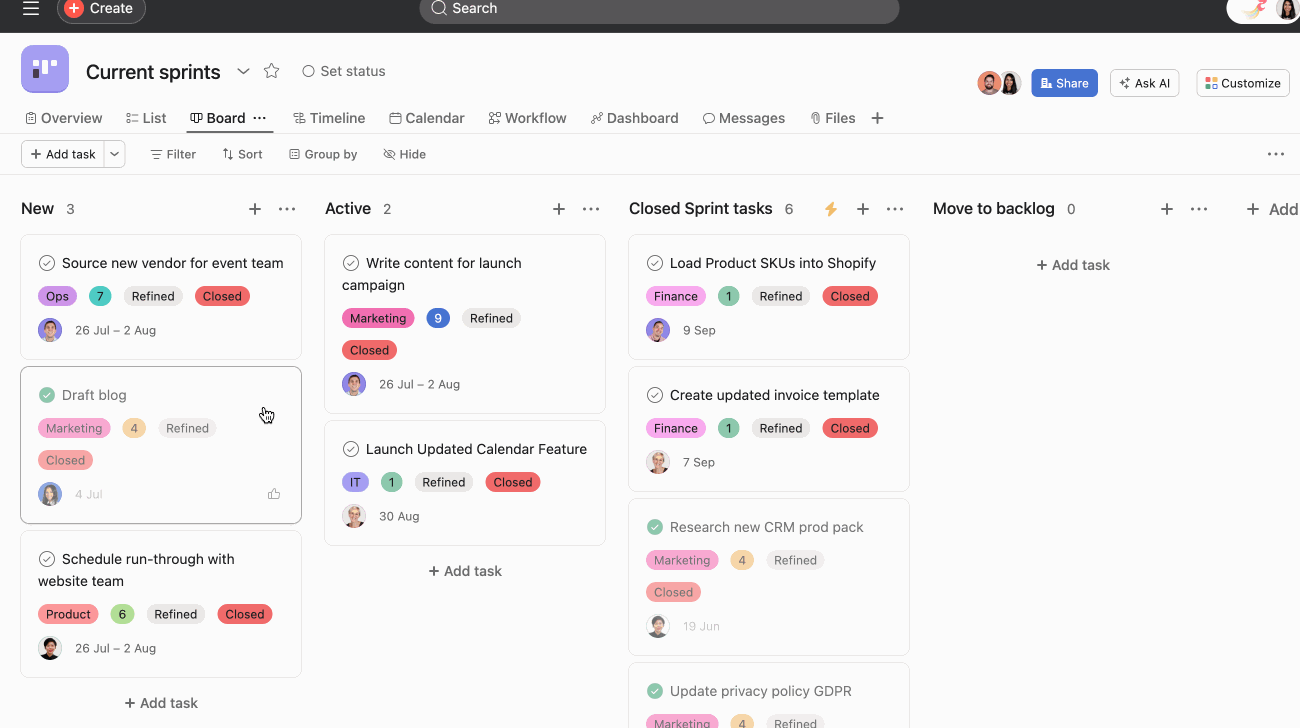 UI card displaying energy consumption data on a light fabric background
